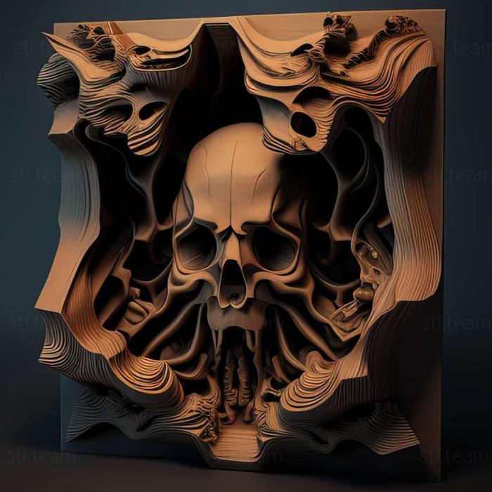 3D model Ultimate ADOM  Caverns of Chaos game (STL)